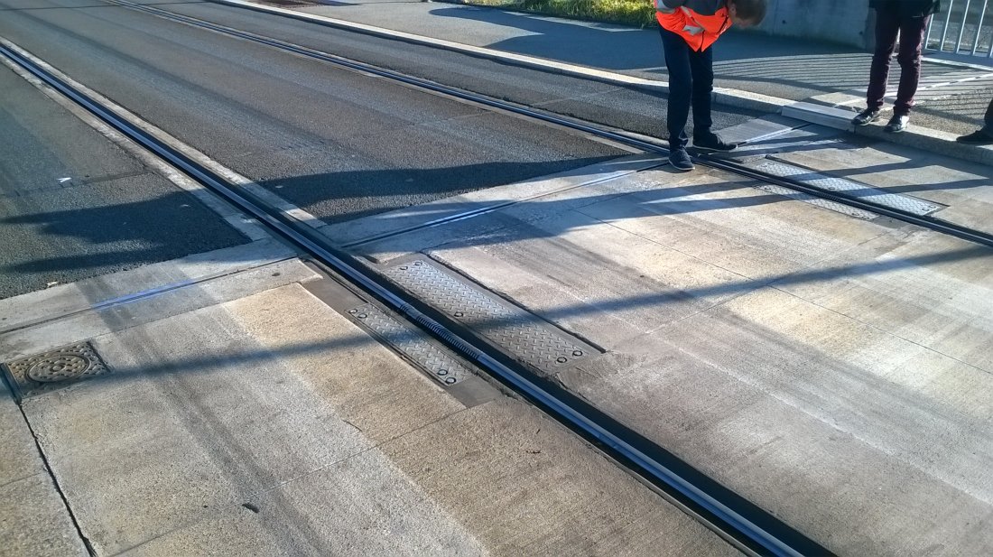 Tram de Clermont - Diagnostic initial des plateforme et appareils de voie - 2016