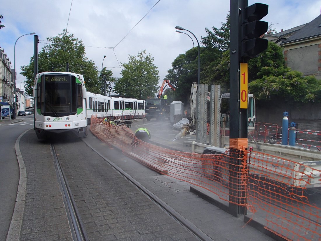 Rénovation sur réseau exploité