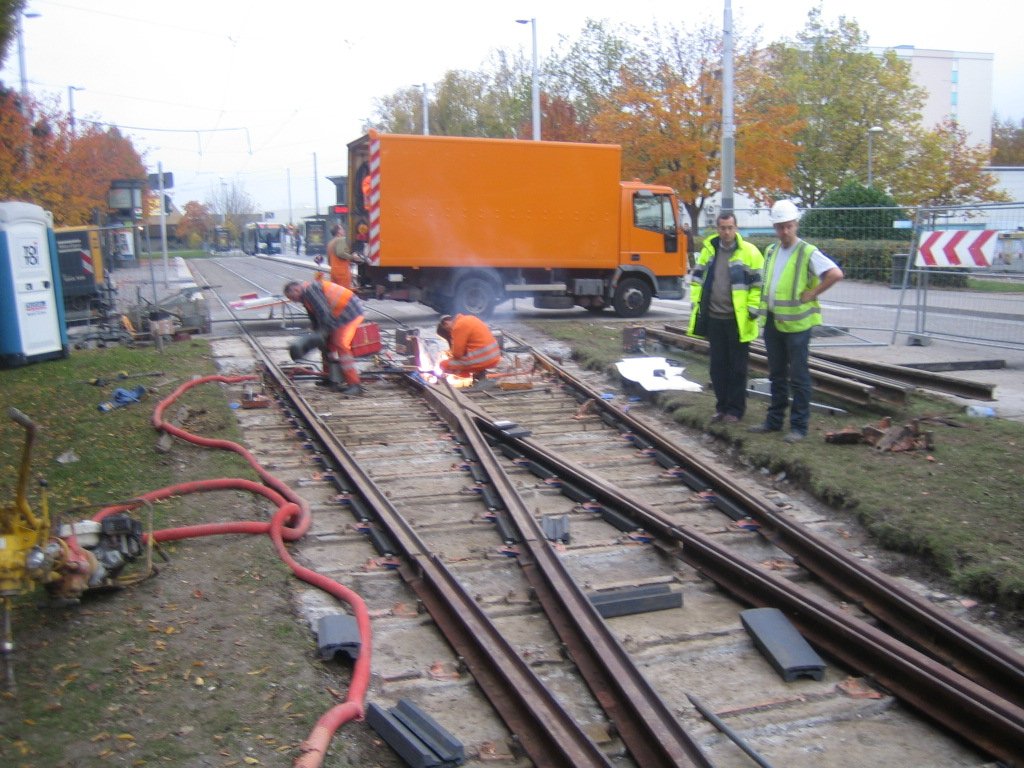 Tram de Strasbourg - Rénovation des voies de plusieurs secteurs du réseau - 2010-2015