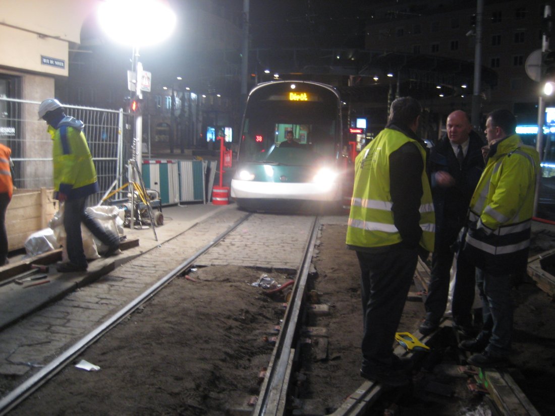 Tram de Strasbourg - Rénovation des voies de plusieurs secteurs du réseau - 2010-2015