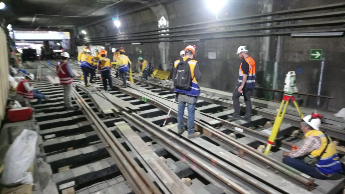 Métro de Santiago - Renouvellement de communication en ligne