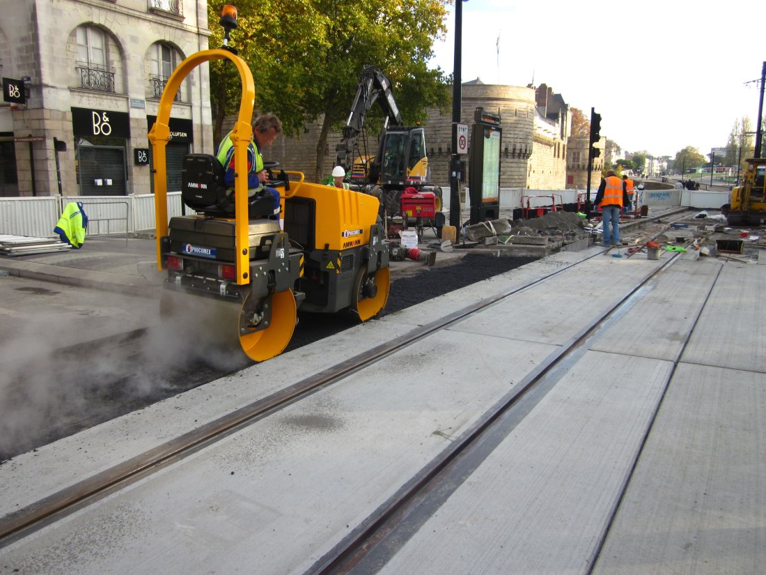 Rue de Strasbourg 2011 - Reconstitution des accès routiers